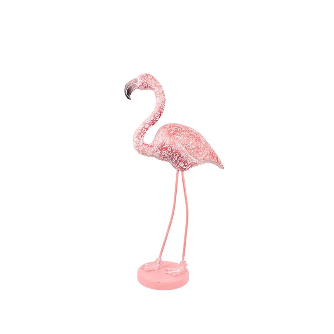 ROSEUS DECO FLAMINGO POLYRESIN PINK 24x12xH46cm PR
