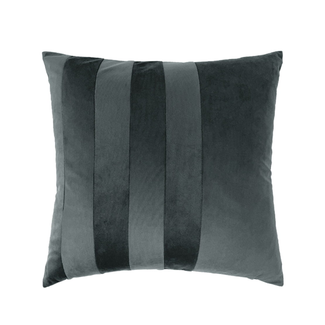 SERI DECOR CUSHION VELVET GREY 45x45cm PRC