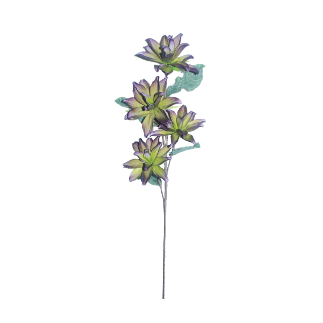 CROCUS 1 ARTIFICIAL FLOWER EVA FOAM YELLOW PURPLE