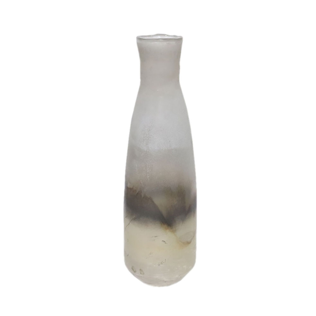JEG VASE GLASS GOLD BRONZE SILVER D18xH56cm IN