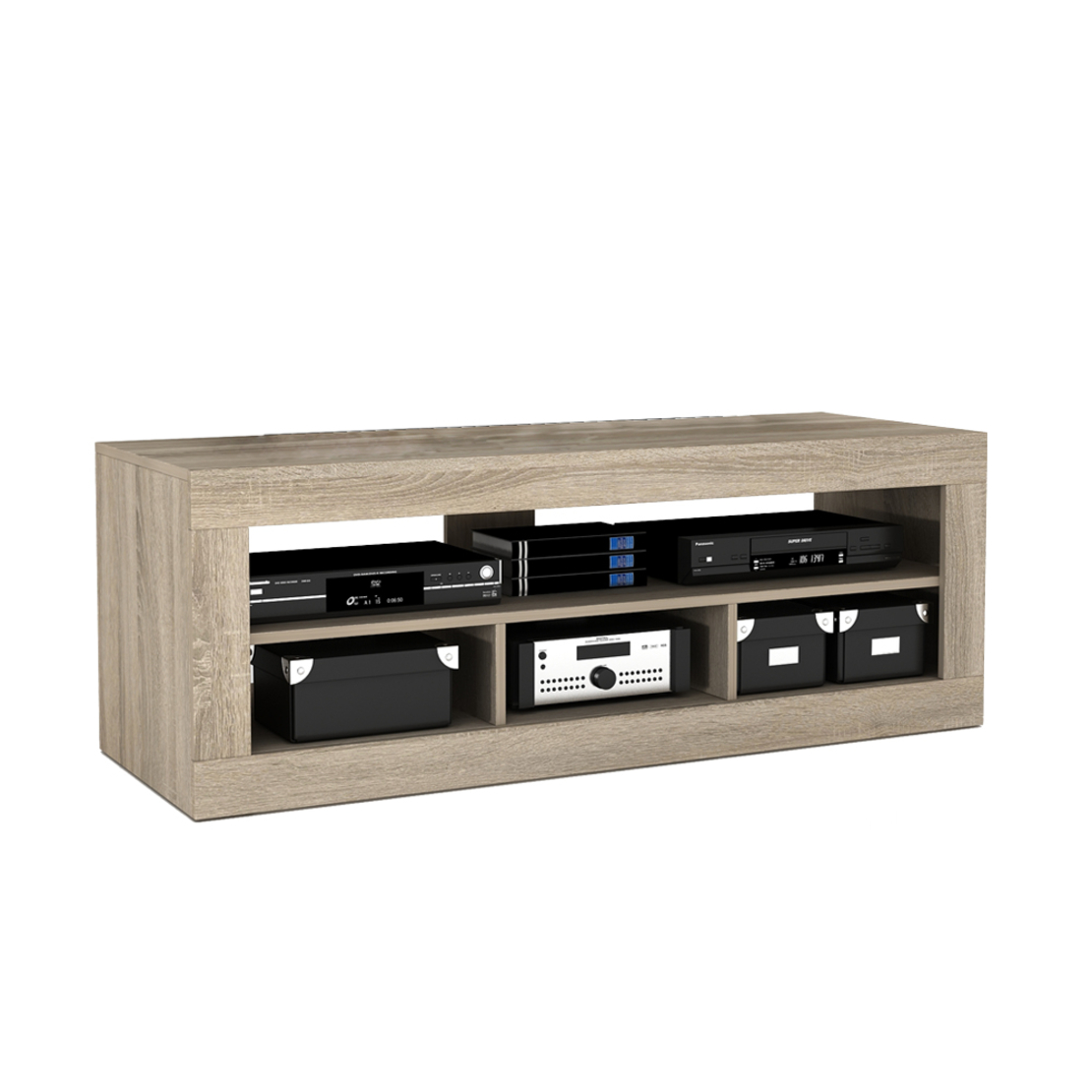 BEAT TV STAND MELAMINE SONOMA 131x47xH47cm E1 EU