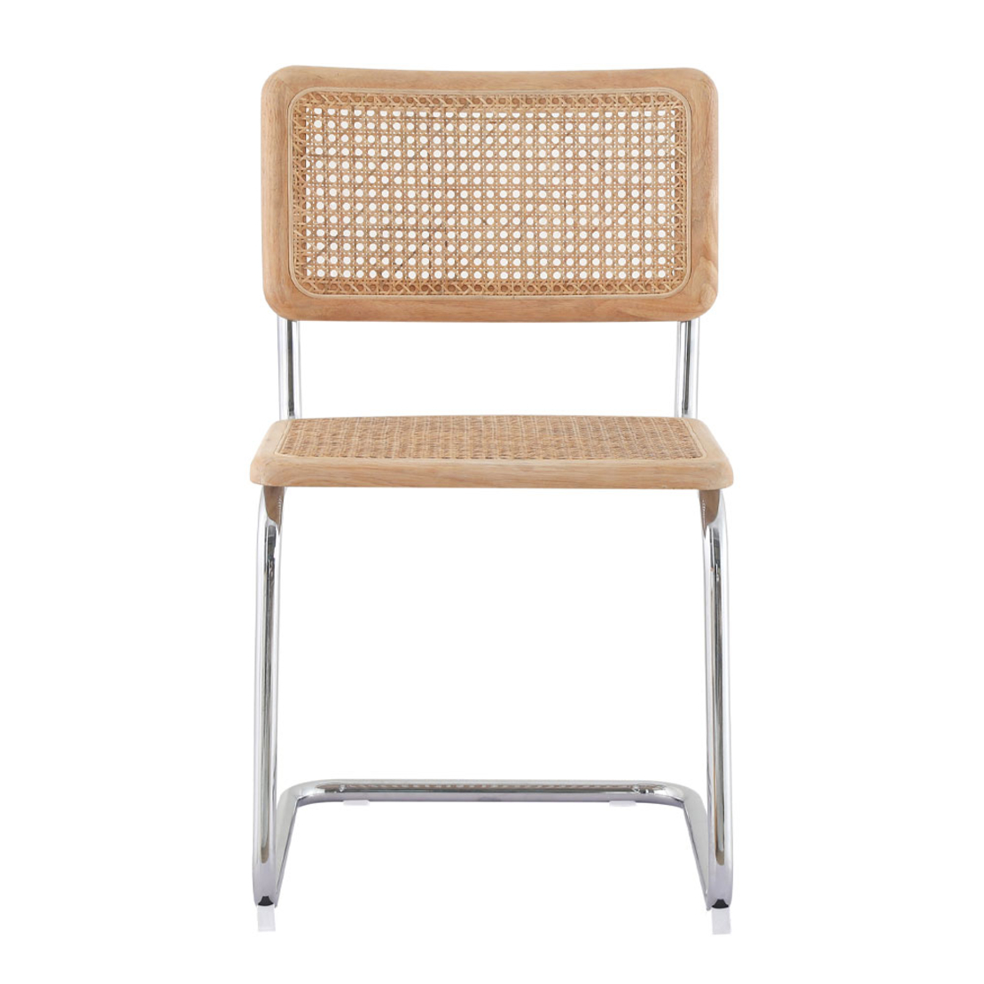 BROYER CHAIR WOOD RUBBERWOOD NATURAL RATTAN PRC