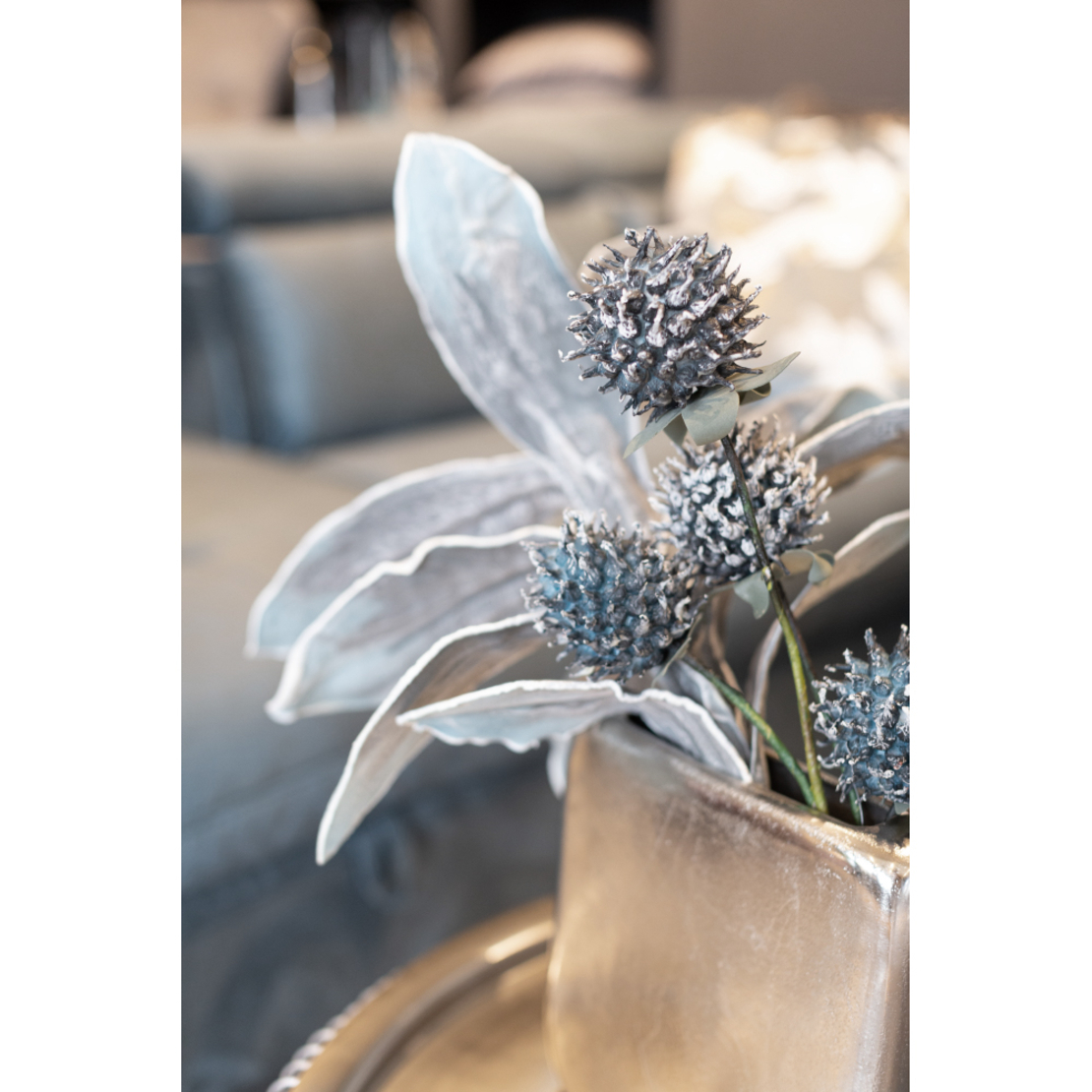 LITMUS ARTIFICIAL FLOWER EVA FOAM BLUE H90cm PRC