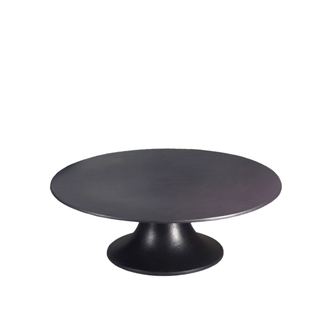 MARA BOARD ON FOOT ALUMINIUM BLACK D41,5xH14cm IN