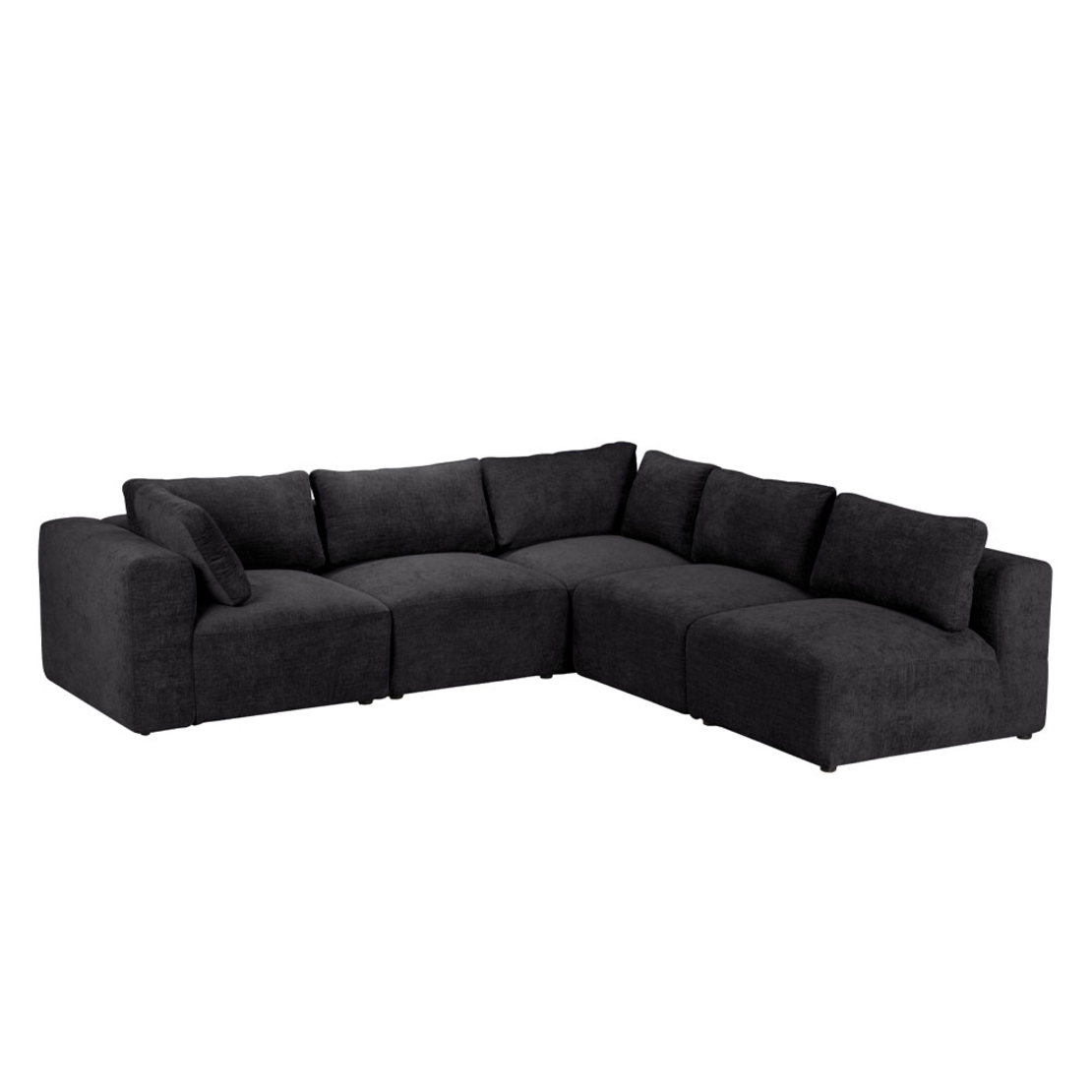 BOX ARMCHAIR EASY CLEAN FABRIC ANTHRACITE E1 EU