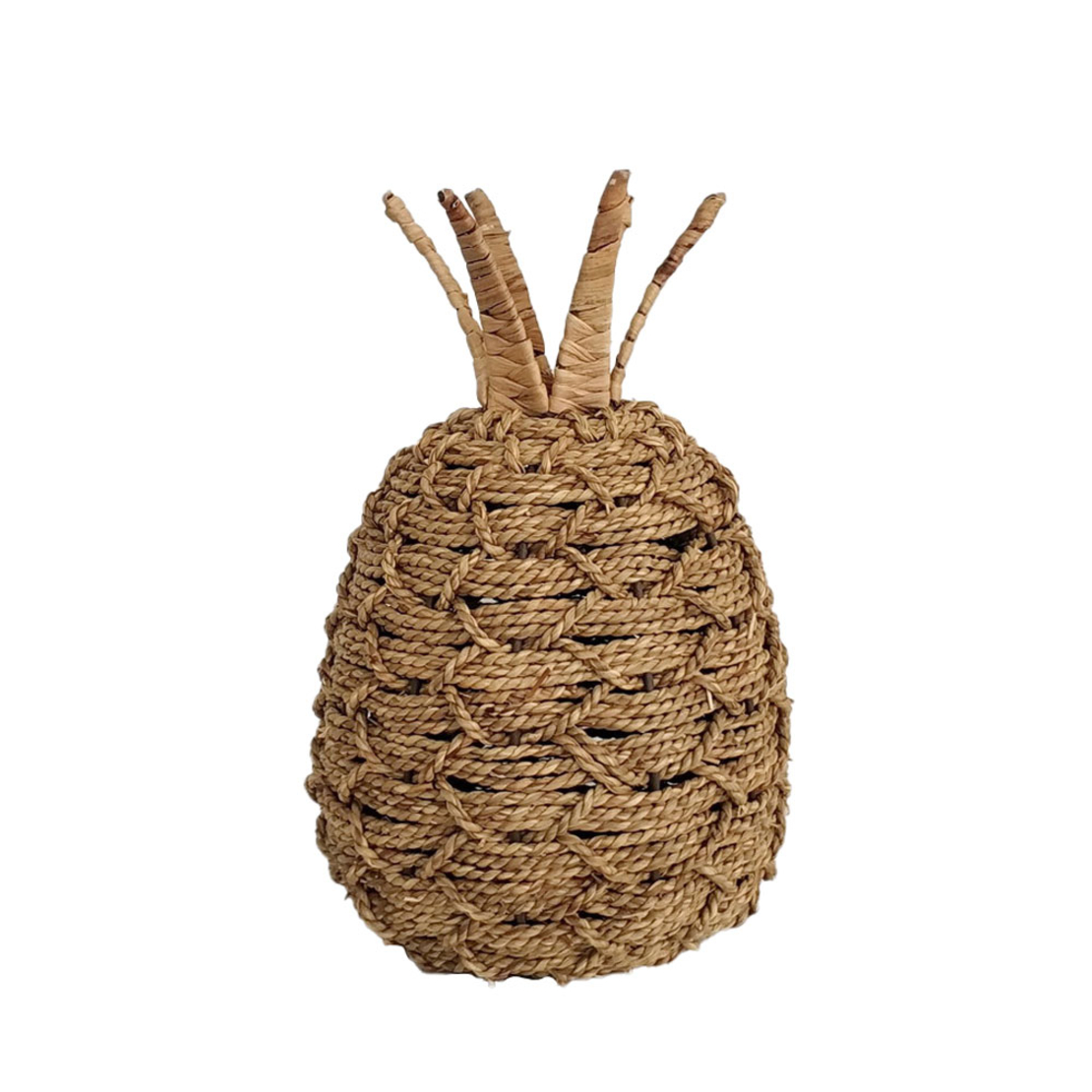 THASOS DECO PINEAPPLE SEAGRASS NATURAL 20x20xH30cm
