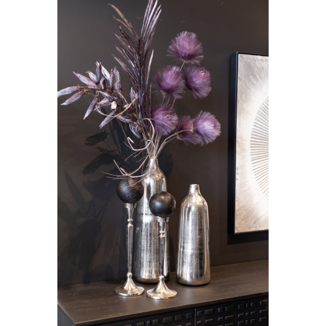 MAUVE 1 ARTIFICIAL FLOWER EVA FOAM PURPLE H102cm P