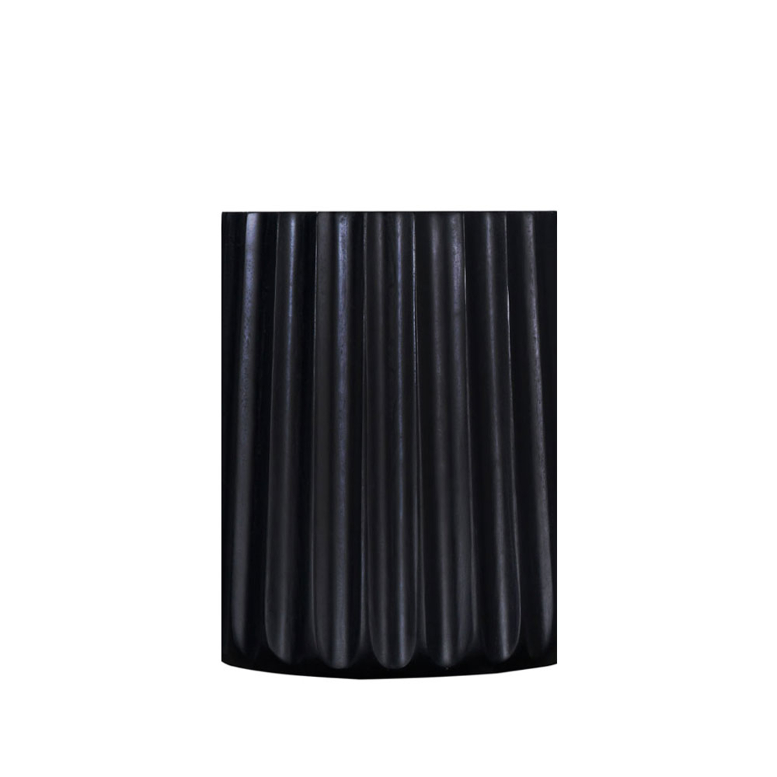 ROMAN SIDE TABLE WOOD MANGO BLACK 36x36xH49cm IN
