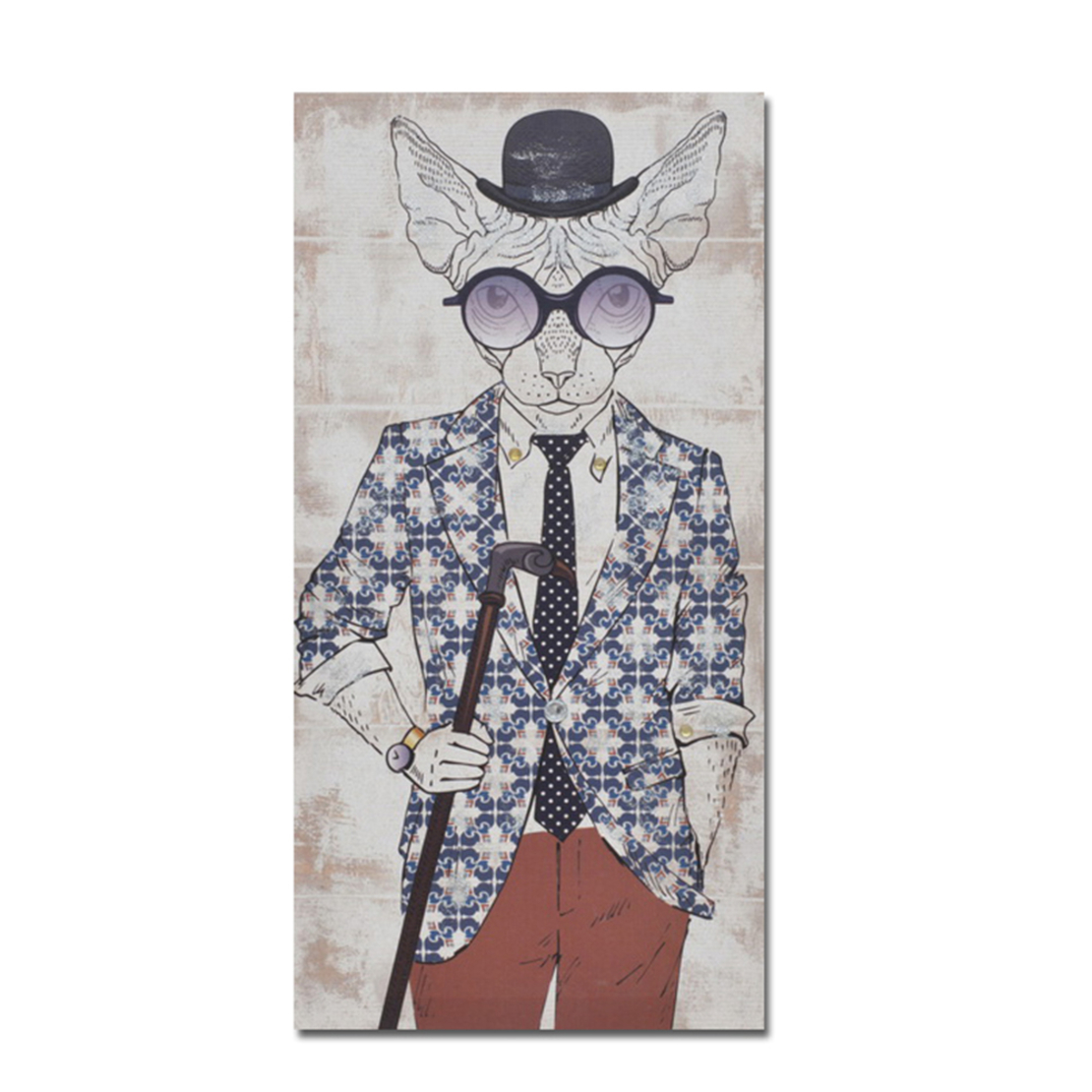 MR.CAT PAINTING CANVAS MULTICOLOR WOOD 30x60xH1,8c