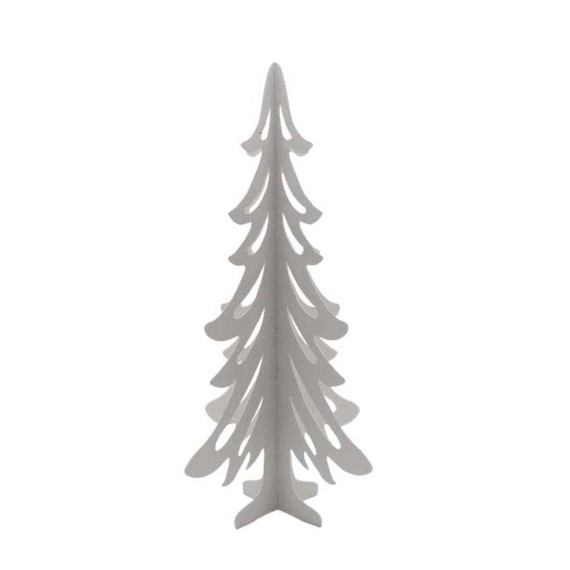 PINO CHRISTMAS DECORATION TREE 23.5x23.5x60 METAL WHITE