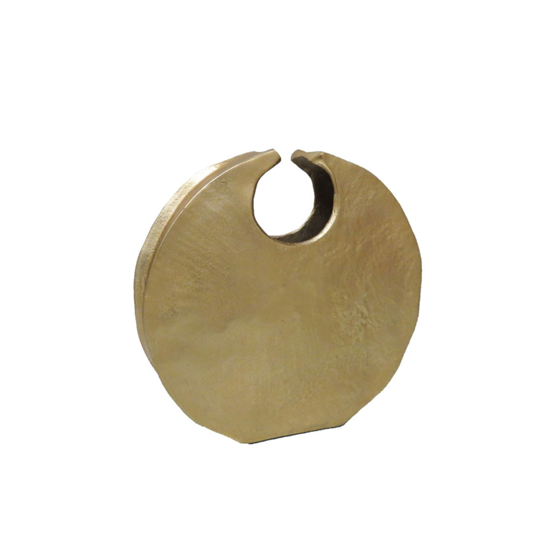GRANTAS VASE 36x7x35 ALUMINIUM GOLD