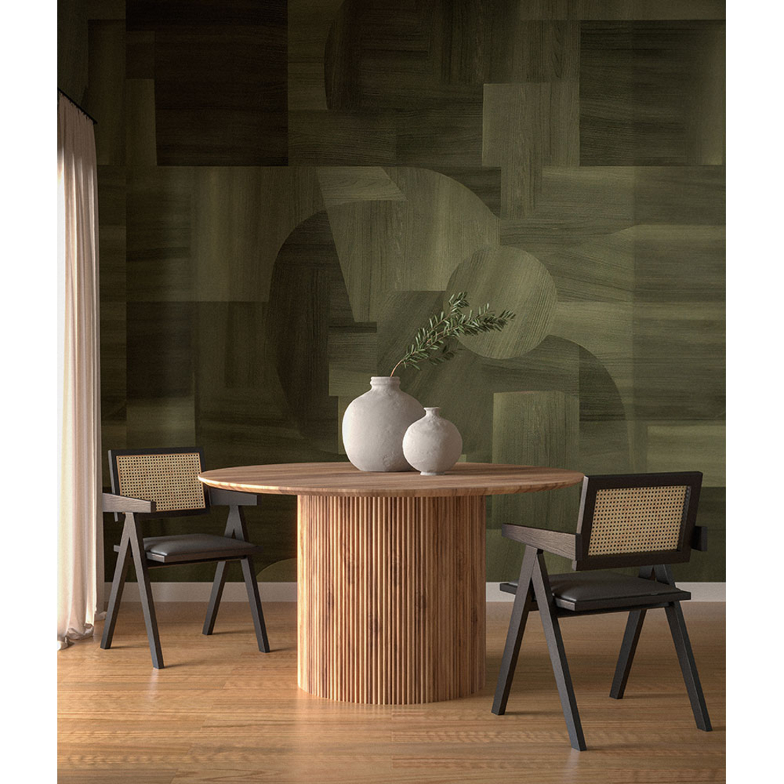 ORGANIC TABLE WOOD MANGO WALNUT IN
