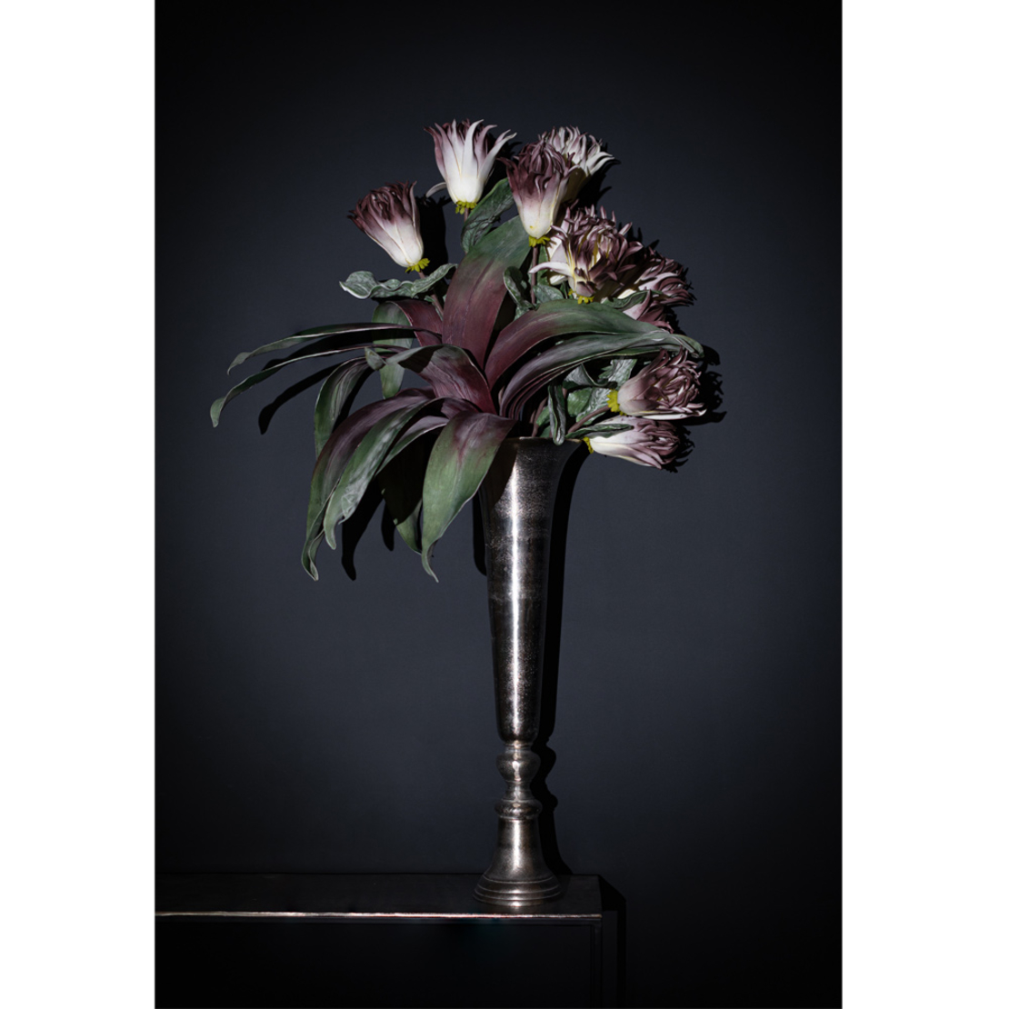 BROWN 3 ARTIFICIAL FLOWER EVA FOAM BROWN BEIGE H97