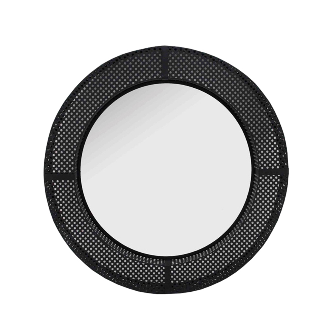 CANNE MIRROR WALL METAL BLACK 80x80x7cm PRC