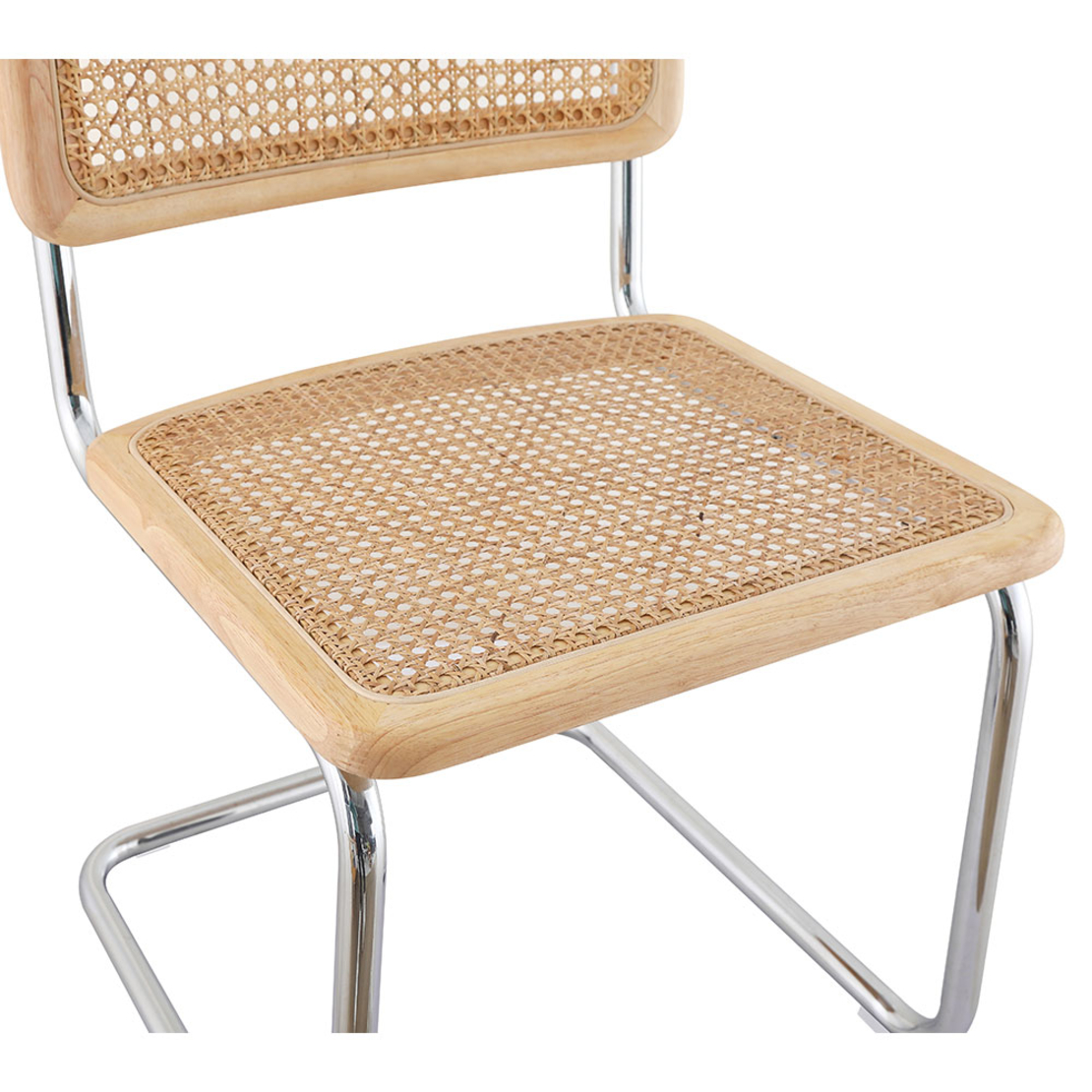 BROYER CHAIR WOOD RUBBERWOOD NATURAL RATTAN PRC