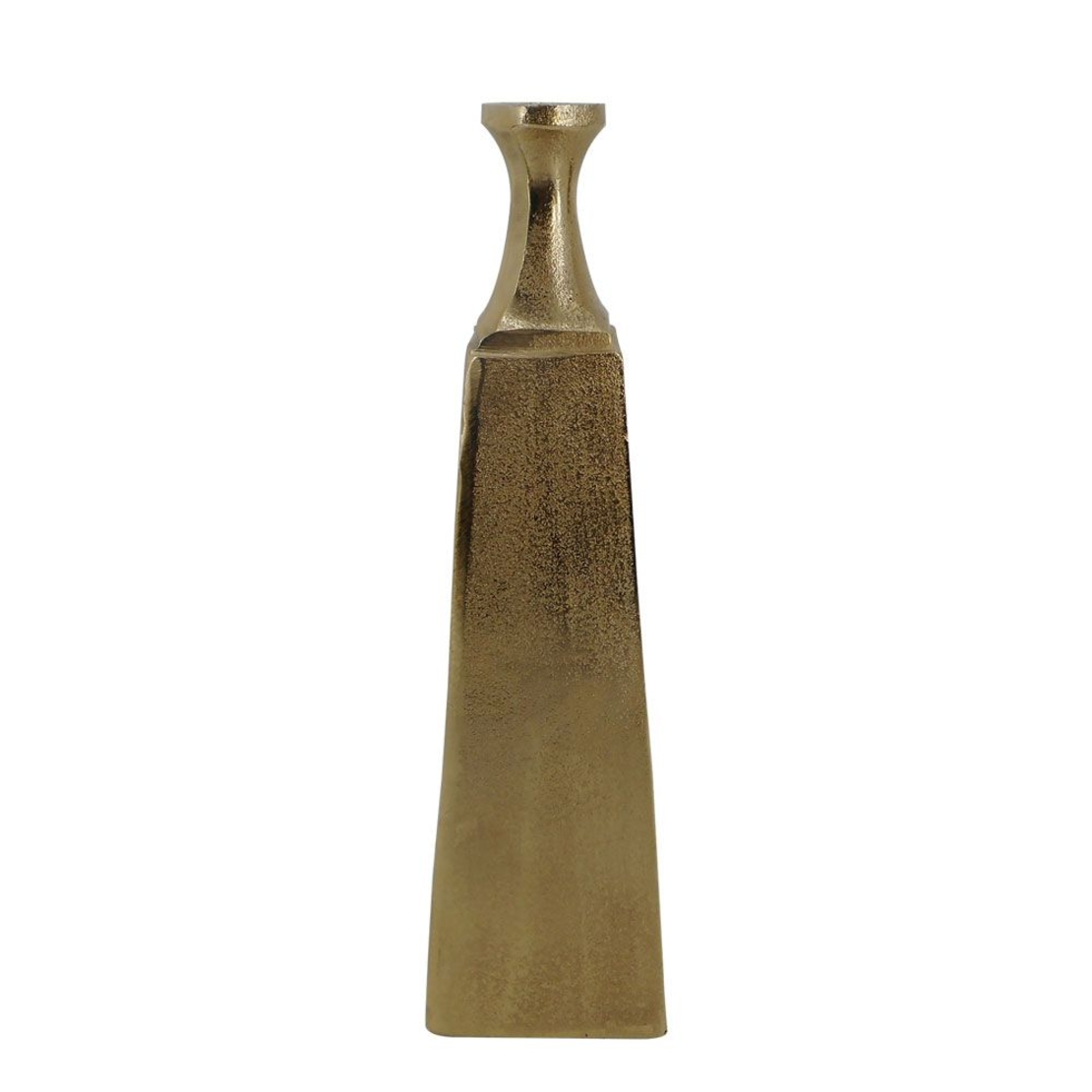 GLORY VASE ALUMINIUM GOLD D13xH41cm IN