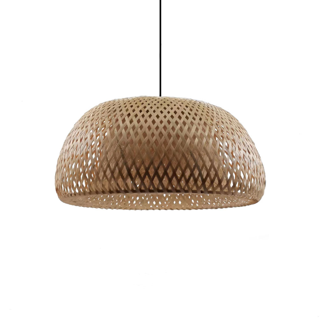 CONGO LAMP PENDANT RATTAN NATURAL 45x45xH22cm CE P