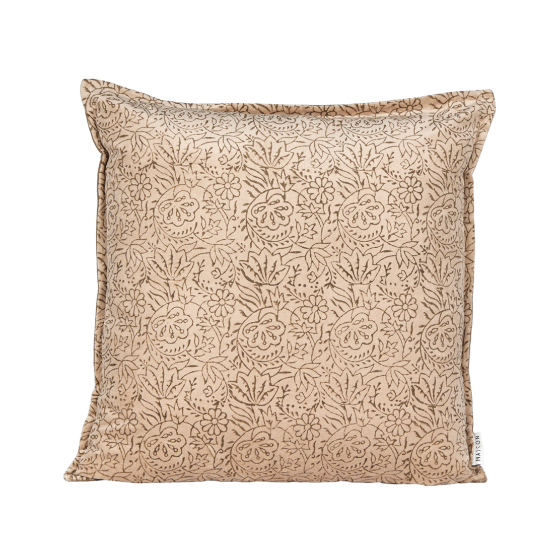 LAVA SMOKE DECOR CUSHION COTTON VISCOSE ANTRACITE