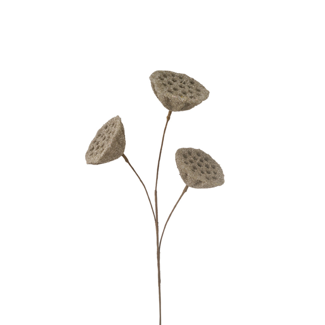 FLOWER FUSION ARTIFICIAL BRANCH FOAM PVC BROWN H63