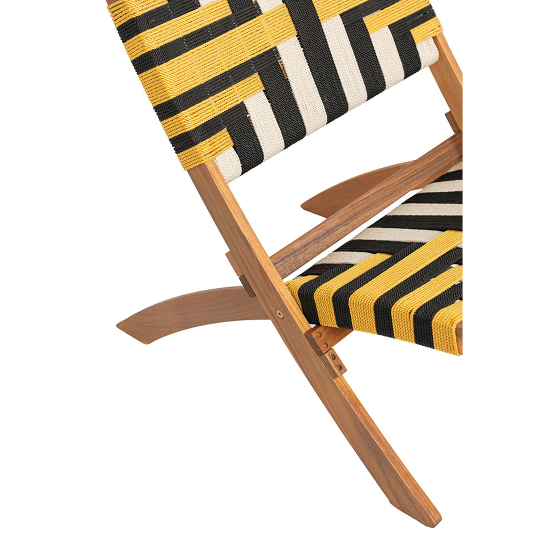VERANO CHAIR FOLDING ROPE MULTICOLOR NATURAL 78x60xH72,5cm VN