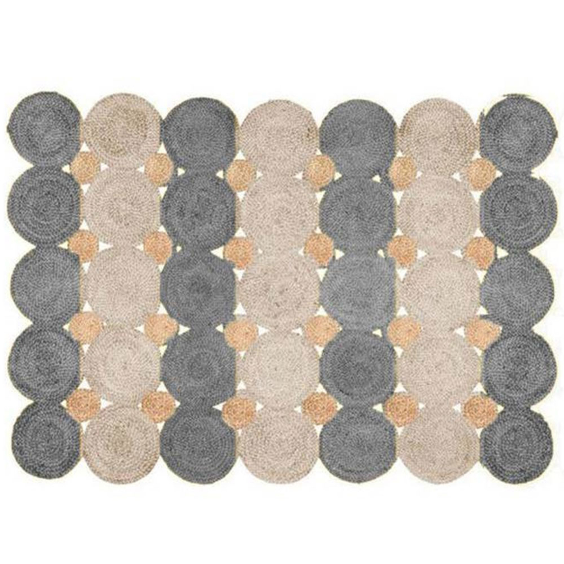 SAND 2 CARPET JUTE GREY NATURAL 70x140cm E1 IN