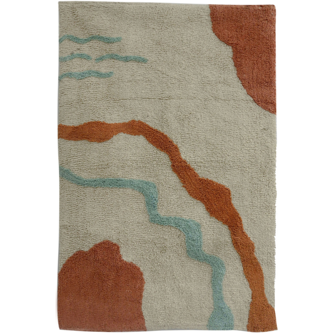 SEAGULL CARPET COTTON MULTICOLOR 60x90cm IN