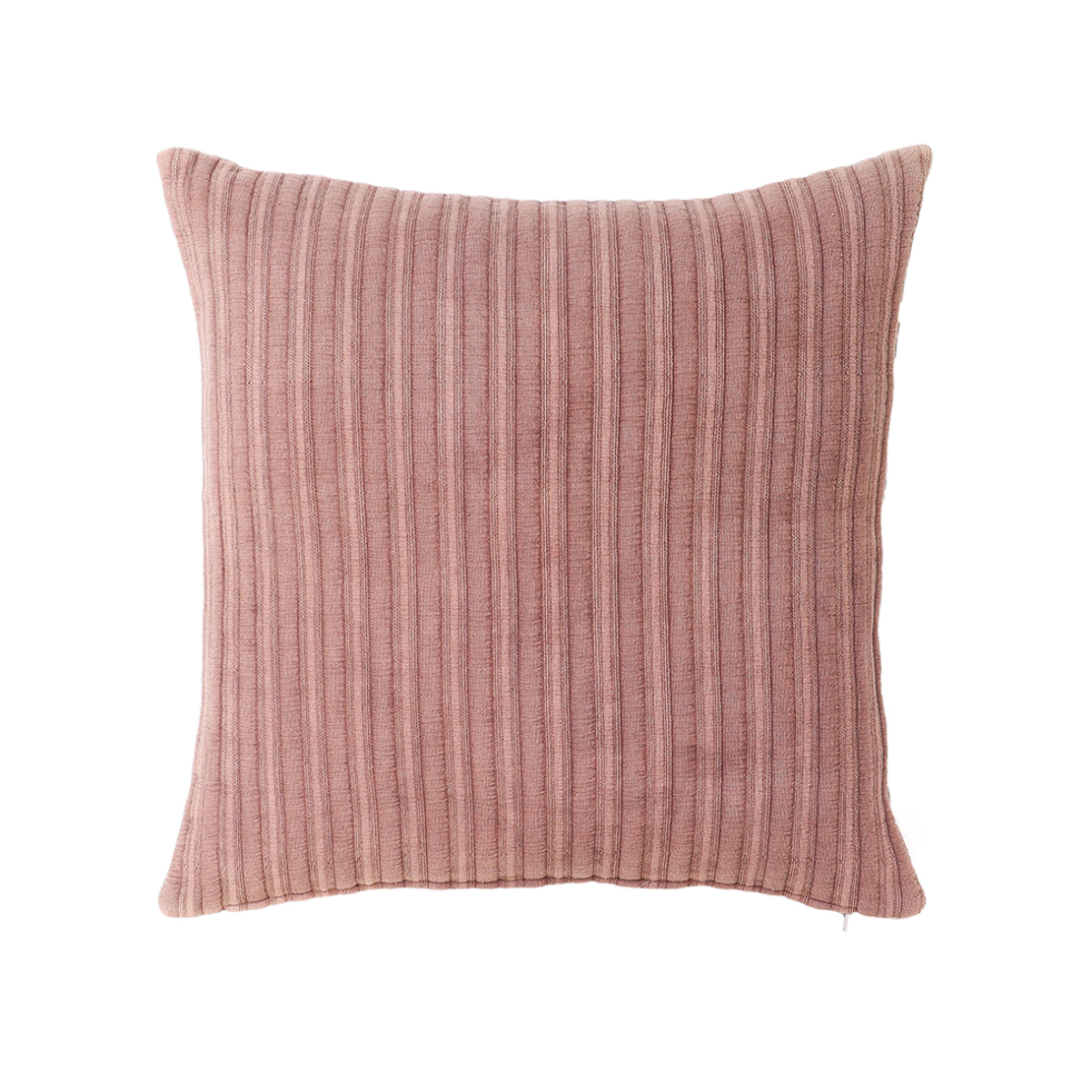 AMETHYST B DECOR CUSHION COTTON VELVET PUCE 50x50