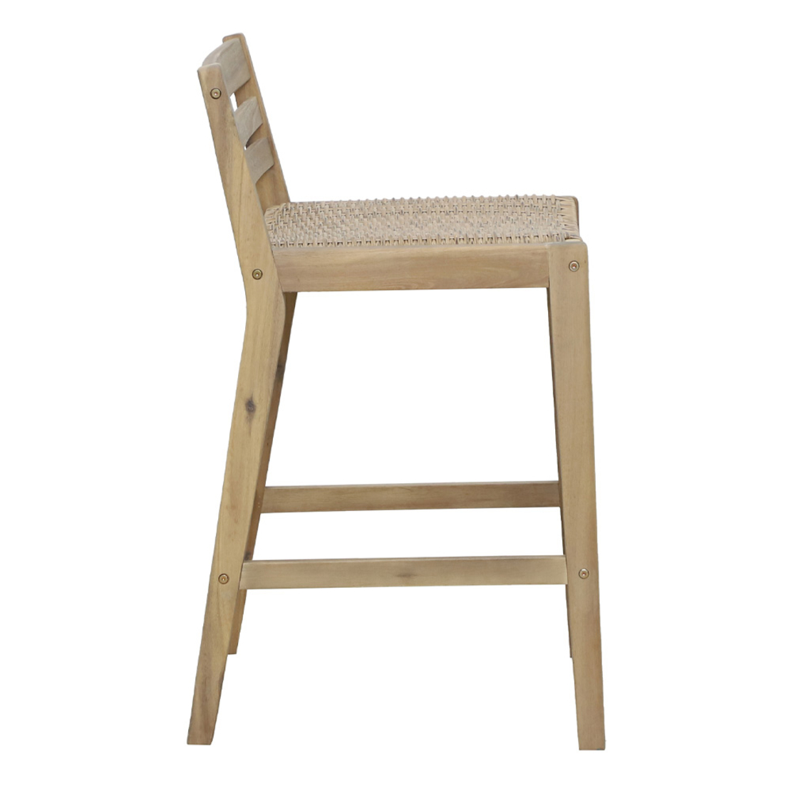 TOUJOUR STOOL BAR WOOD ACACIA NATURAL 53x45xH87cm