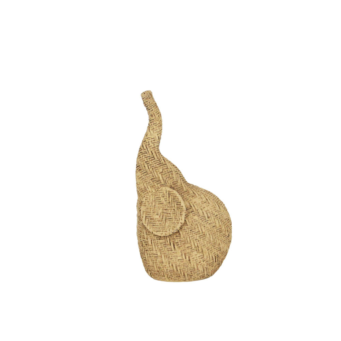 ELEPH DECORATION ELEPHANT 12.5x10x24 POLYRESIN NATURAL