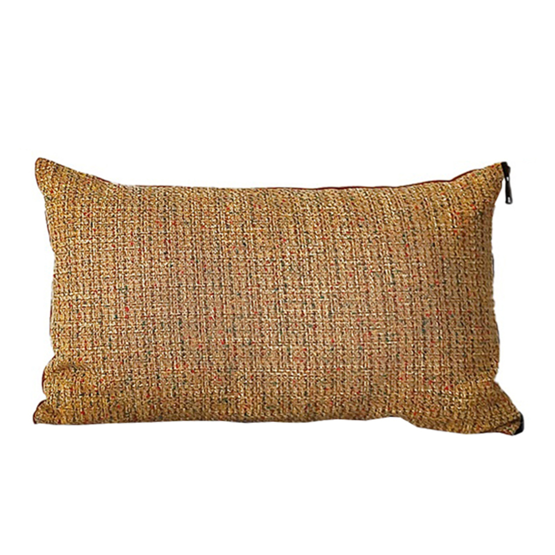 TUIL DECOR CUSHION FABRIC POLYESTER MUSTARD MAROON