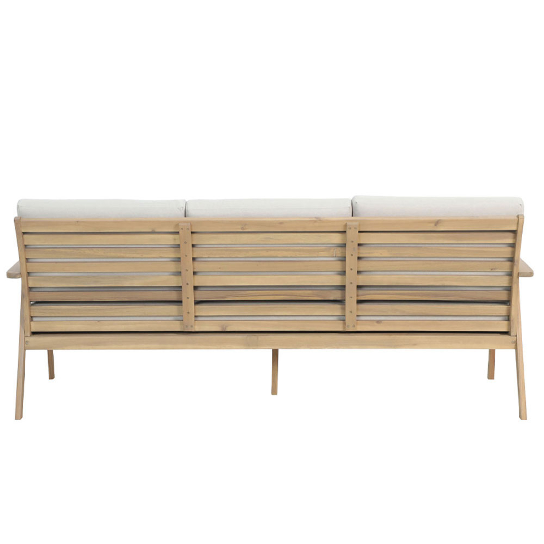 ETOILE LOUNGE SET 1+2+1 WOOD ACACIA NATURAL BEIGE