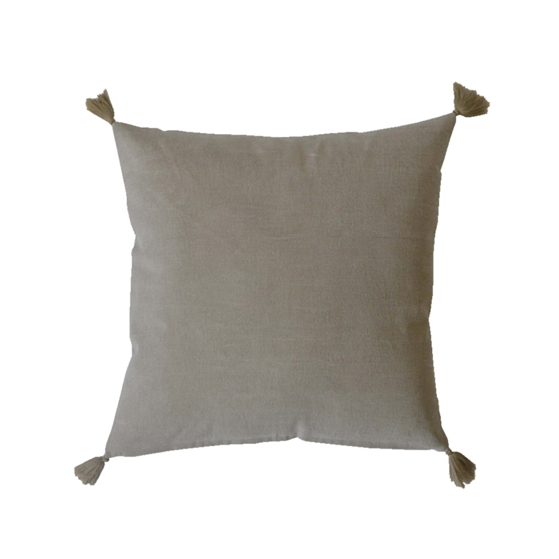 SABLE 8 DECOR CUSHION COTTON BEIGE 45x45cm E1 IN