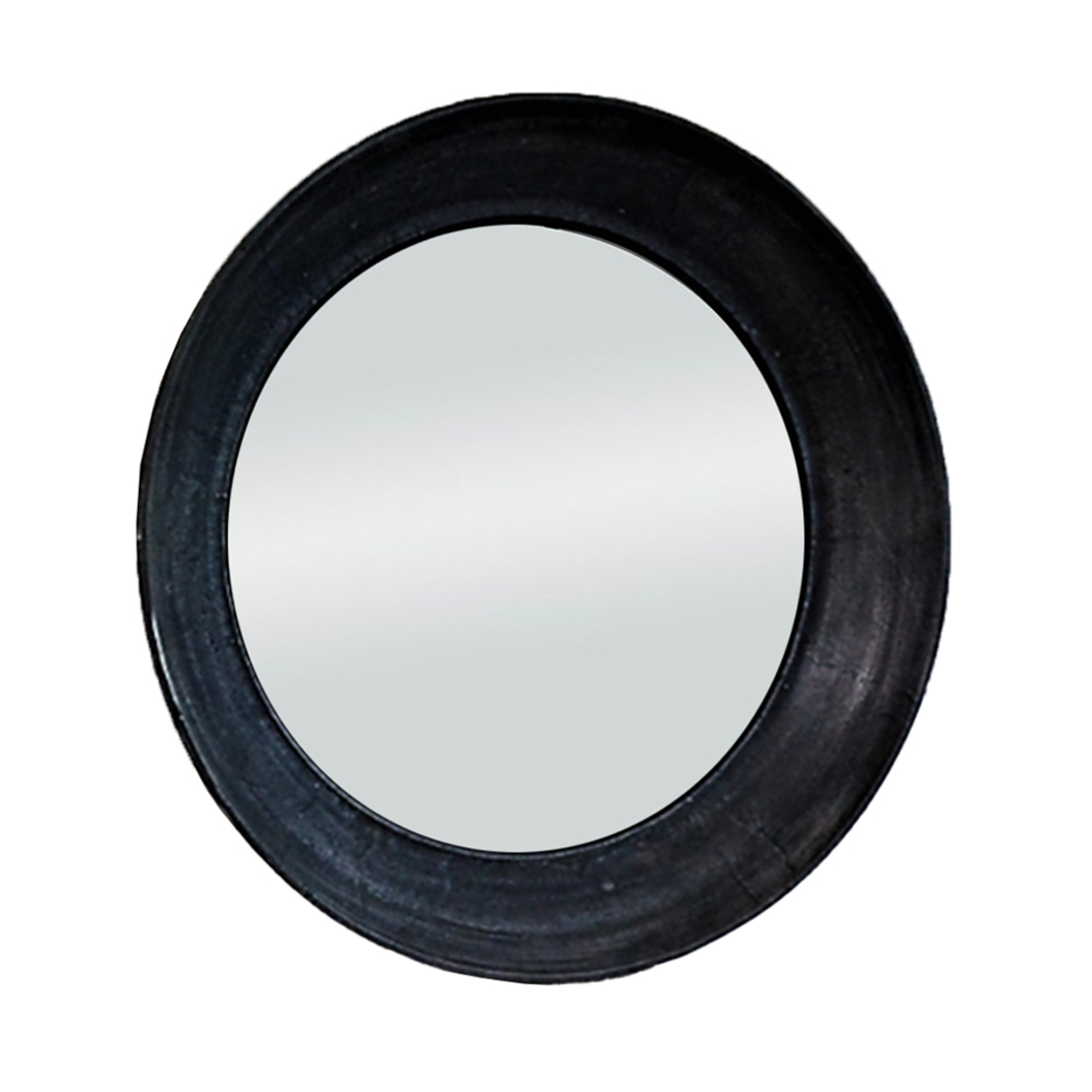 SERVENDO MIRROR BLACK 61x61x8cm E1 IN