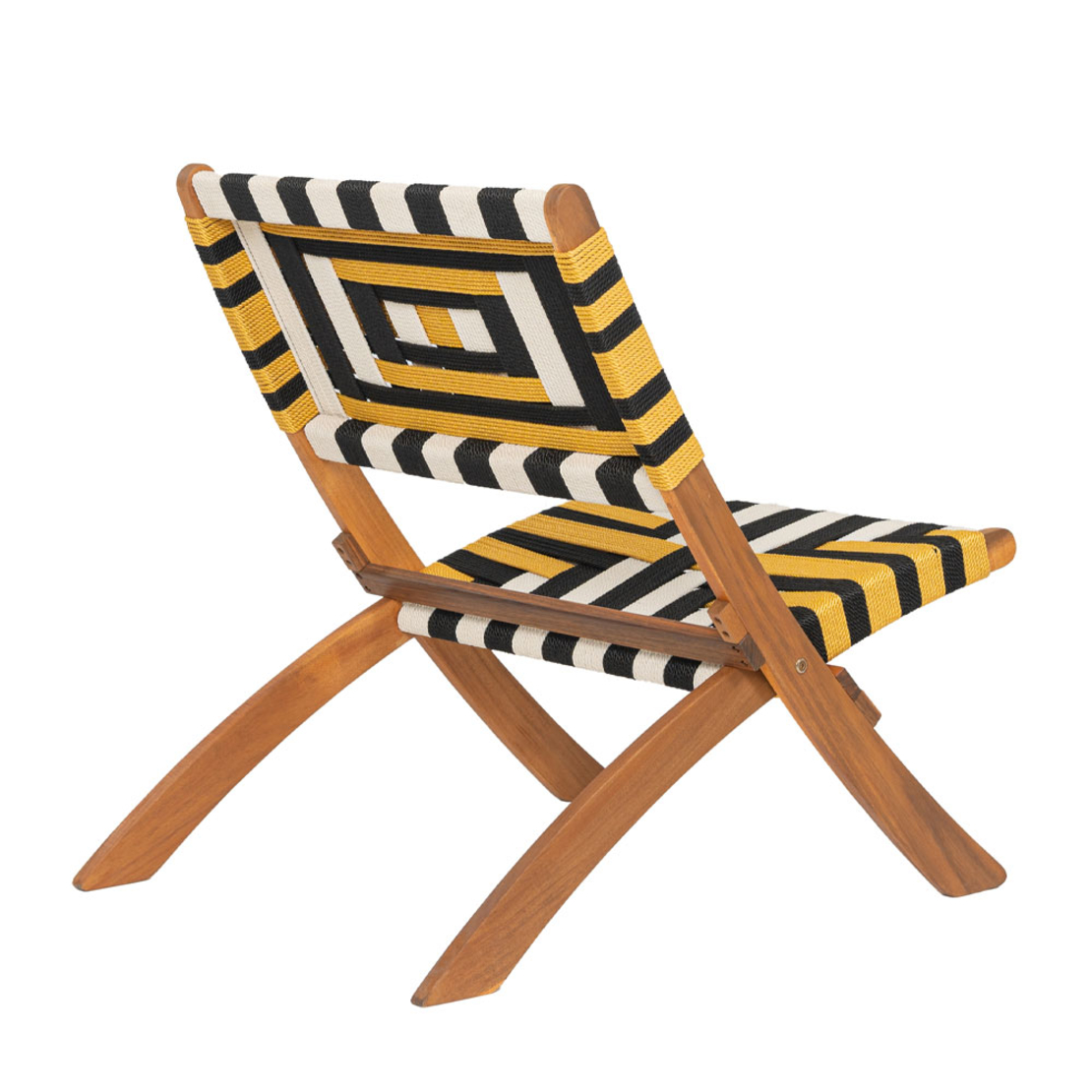 VERANO CHAIR FOLDING ROPE MULTICOLOR NATURAL 78x60xH72,5cm VN
