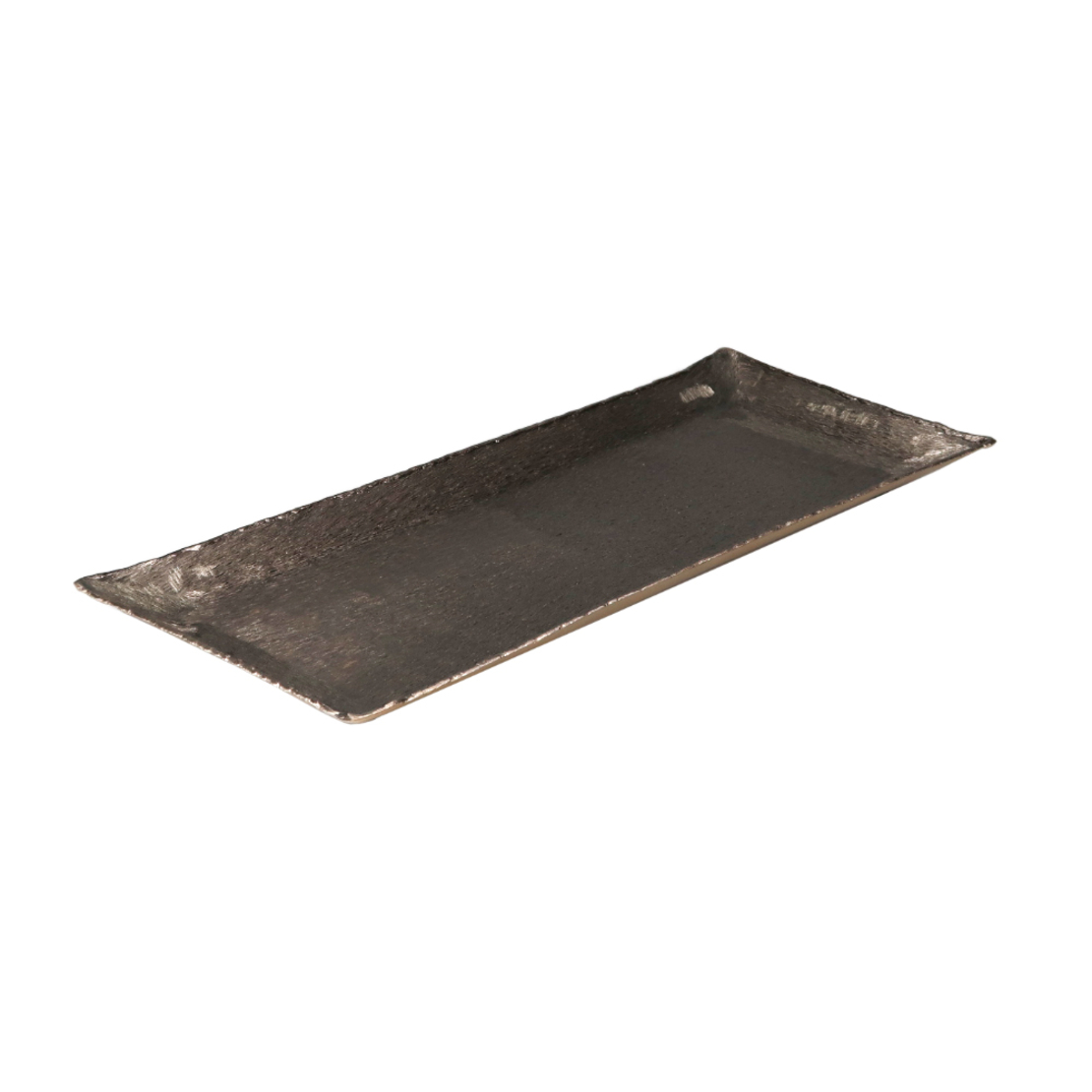 MARGO TRAY ALUMINIUM GOLD SMOKE BLACK 39x18xH2cm I