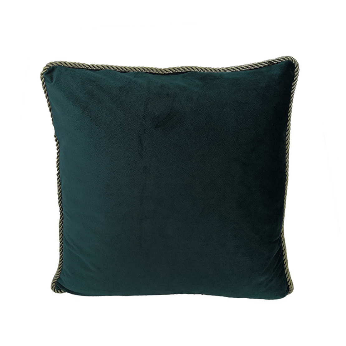 FORET DECOR CUSHION VELVET CYPRESS GREEN 45x45cm P