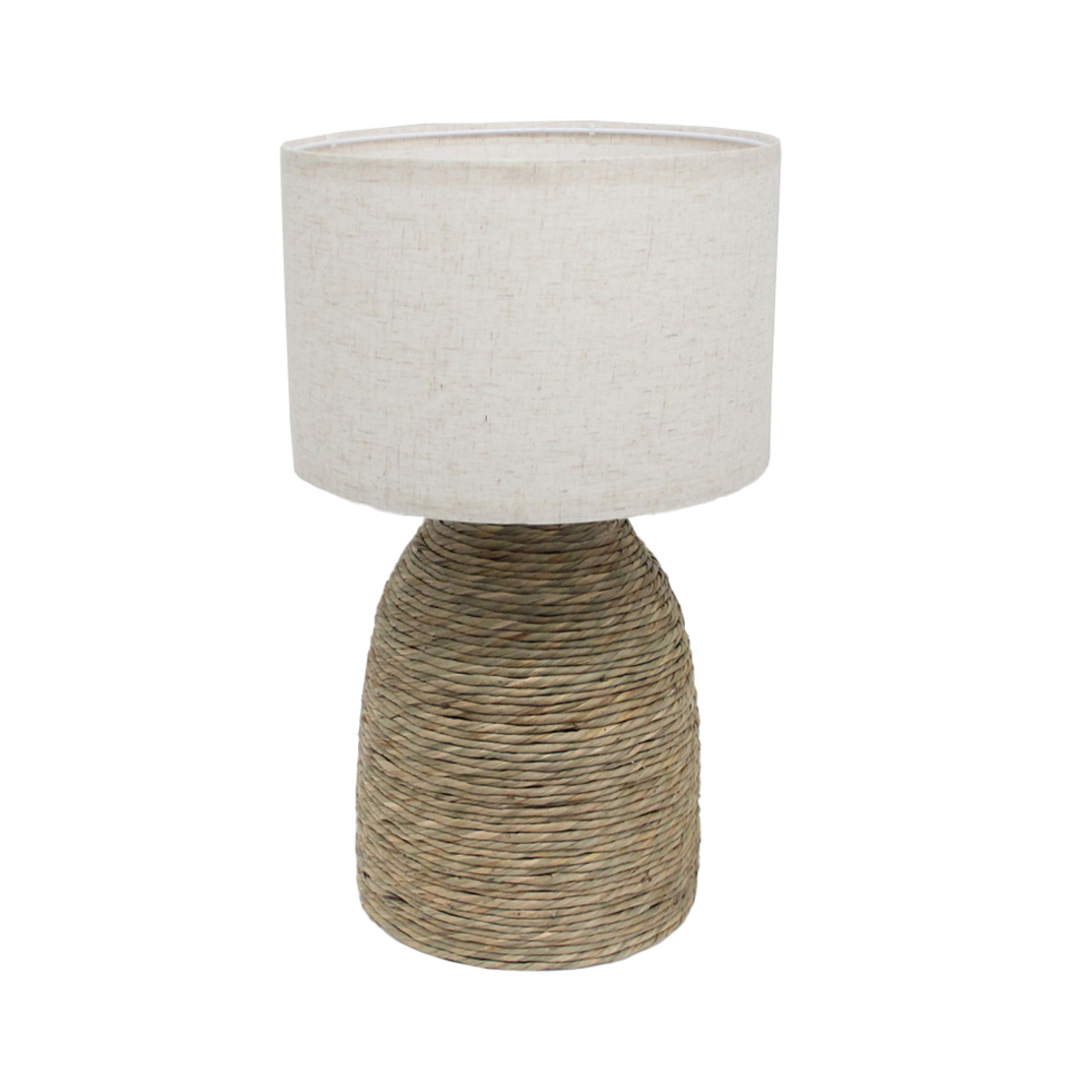 ROPE LAMP TABLE 30x30x52 ROPE NATURAL FABRIC BEIGE