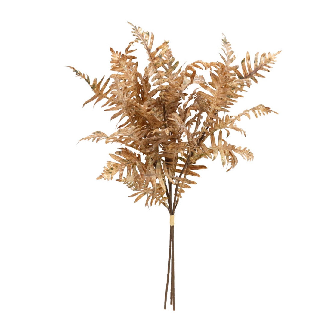 PTERIS ARTIFICIAL LEAF BEIGE BROWN H68cm PRC