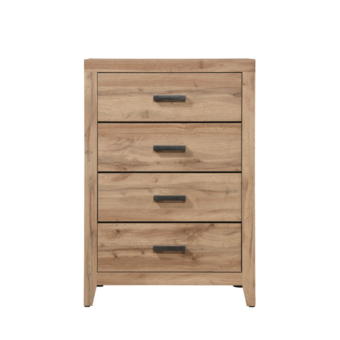SOLID PEDESTAL 4DRAWERS CHIPBOARD WITH MELAMINE CA