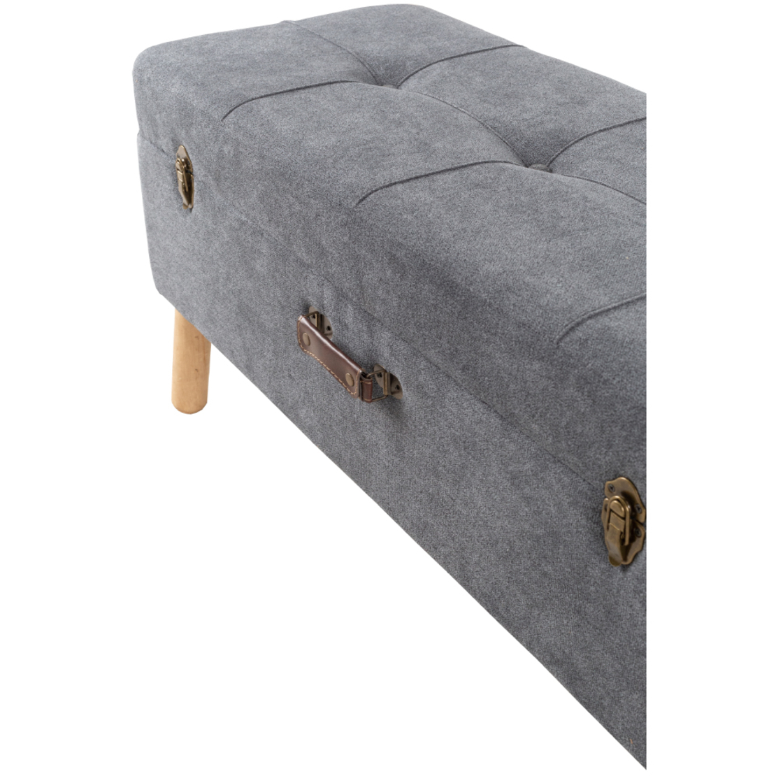 BABUS STOOL FABRIC GREY MINT PETROL E1 PRC