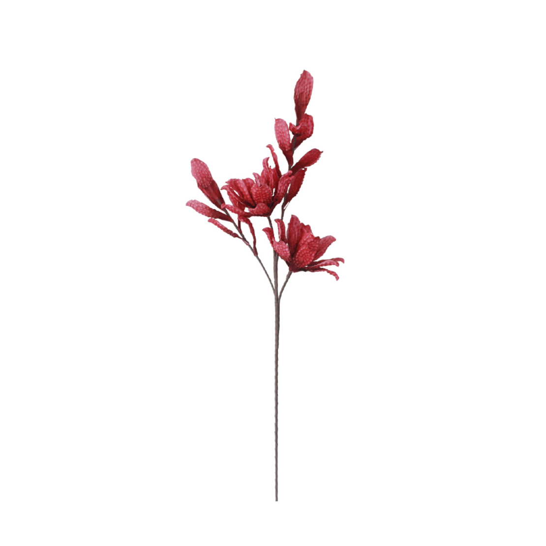 LIAB 1 ARTIFICIAL FLOWER EVA FOAM BORDEAUX H110cm