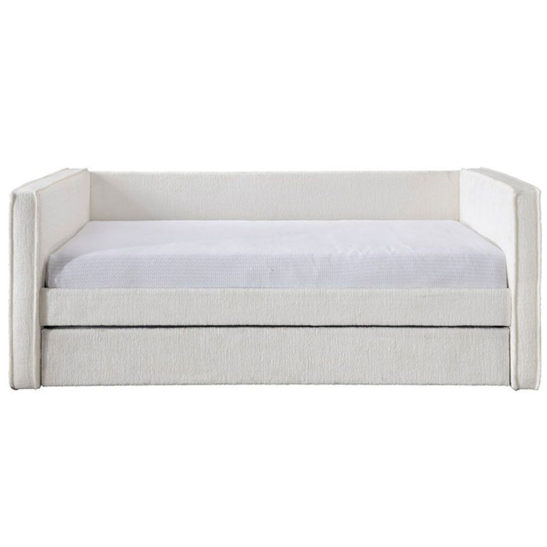 CALMO SOFA BED (FOR MATTRESS 90x195cm) FABRIC CREA
