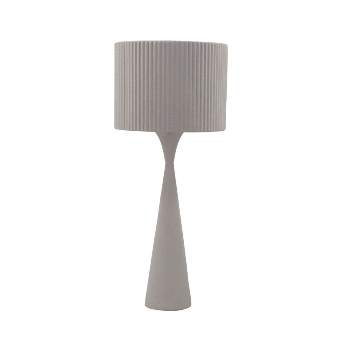 LINEAR 60 LAMP TABLE 26x26x60 METAL WHITE