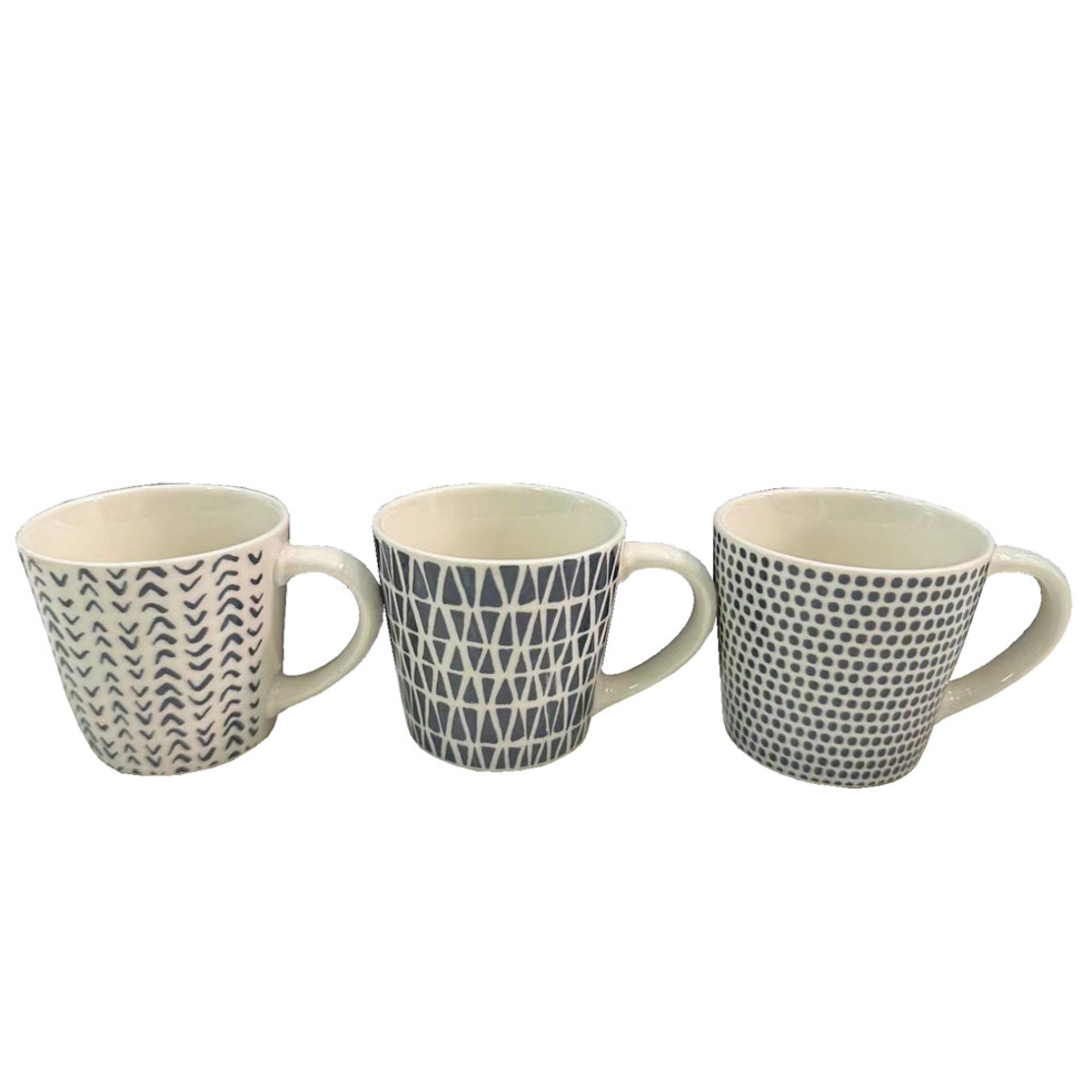 BLOMUS MUG ESPRESSO SET 6 PCS NEW BONE CHINA WHITE