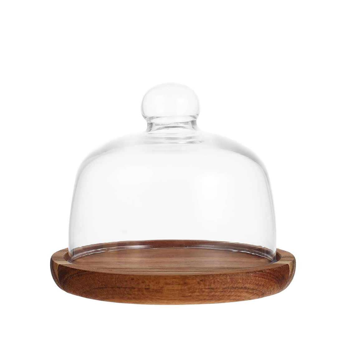 QUEMAR COUP GLASS WOOD NATURAL TRANSPARENT D23xH25