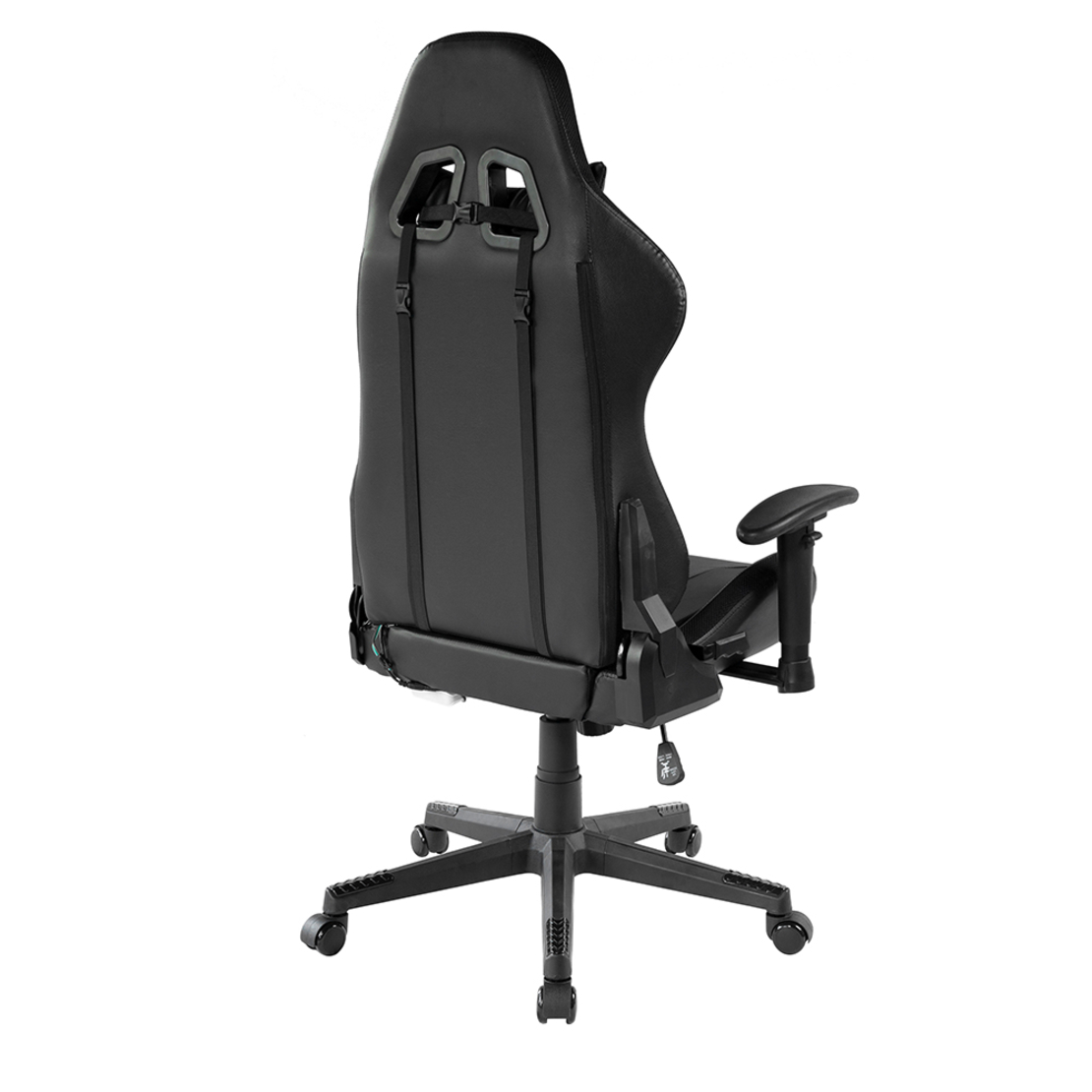 MAXIMUS GAMING CHAIR DESK FABRIC BLACK NYLON METAL 51x74xH135cm PRC