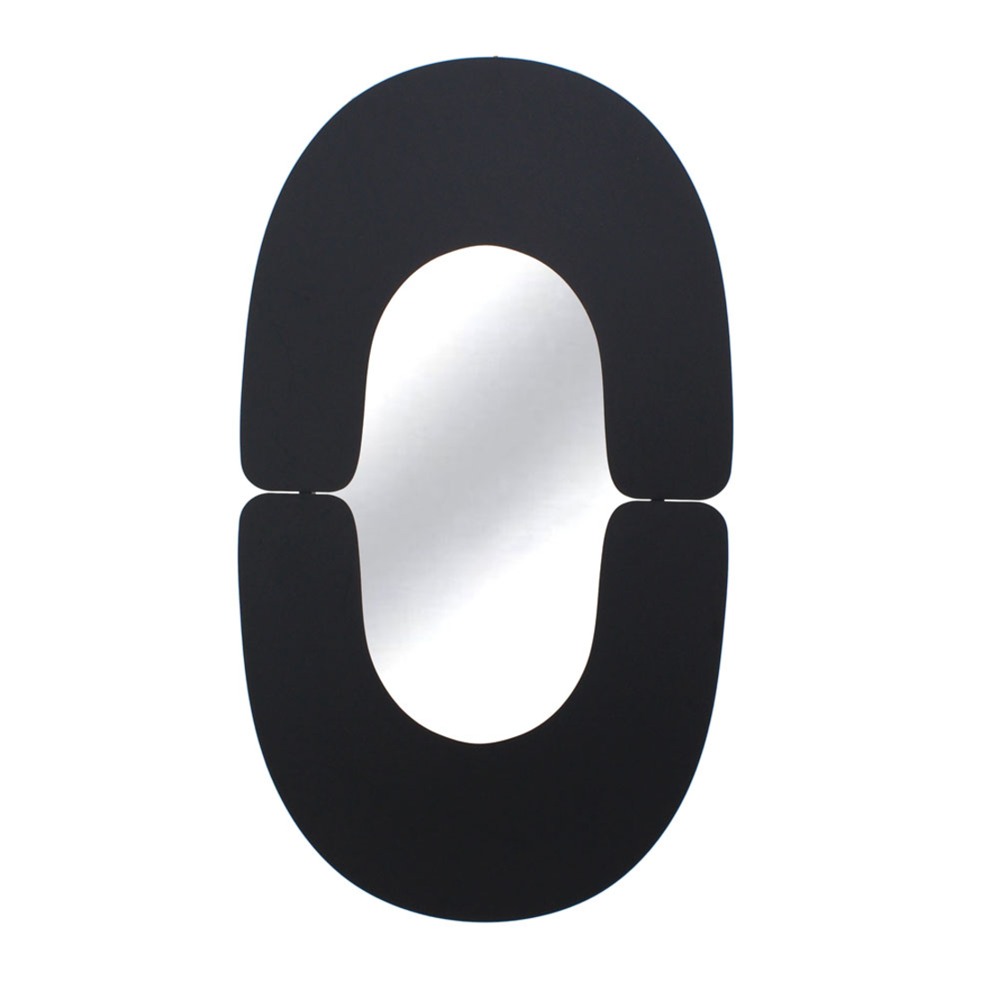 ARCHES MIRROR METAL BLACK MAT 54x1,5xH95cm PRC