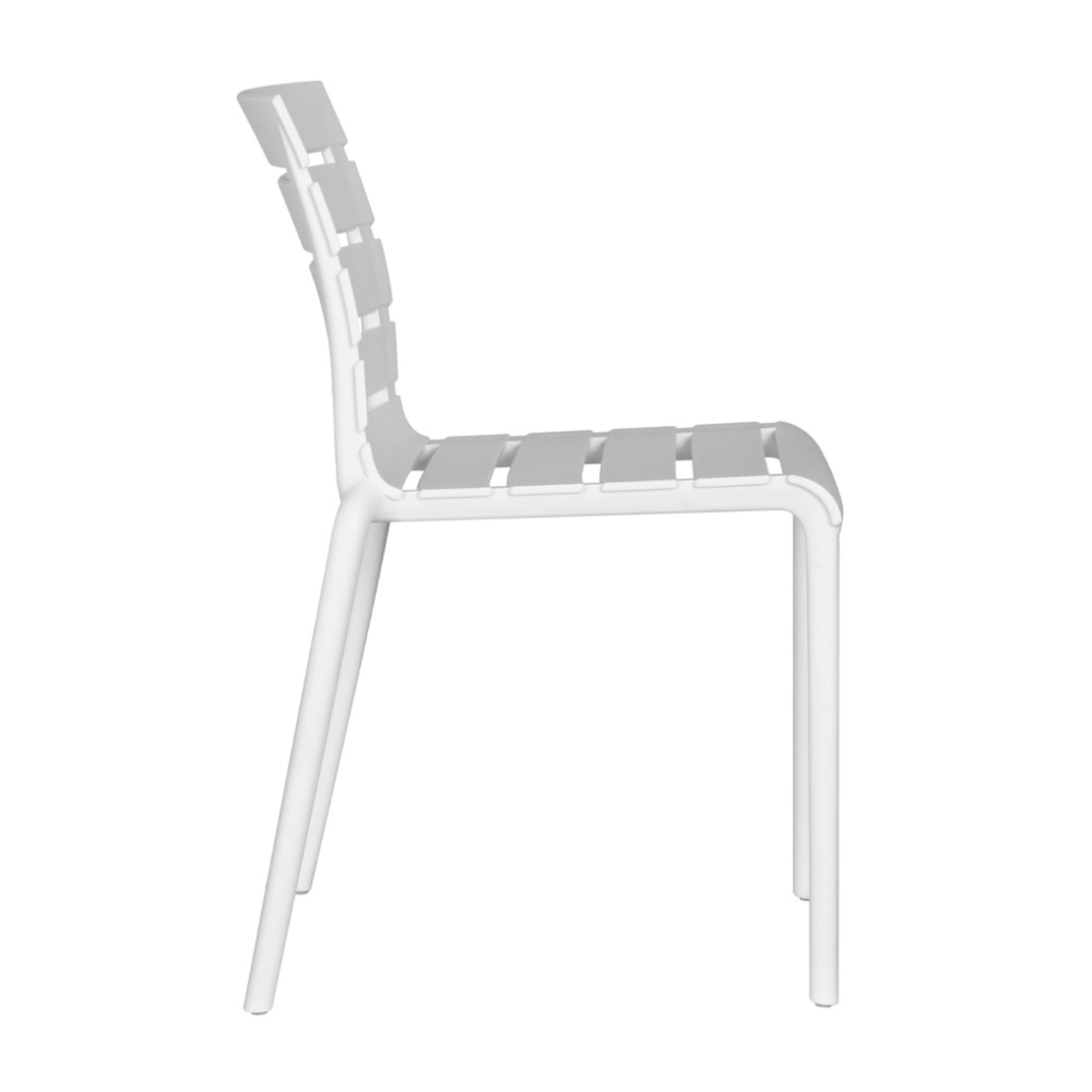 HORIZONTAL CHAIR PP WHITE PRC