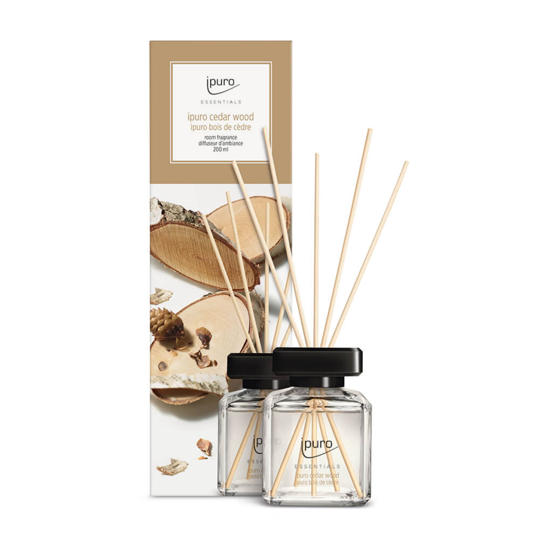 IPURO ESSENTIALS CEDAR WOOD FRAGRANCE EU 200 ml