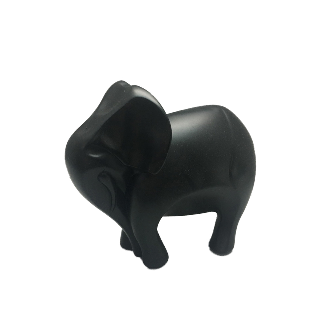 SAVANNA DECO ELEPHANT POLYRESIN BLACK 24,5x12,5xH2